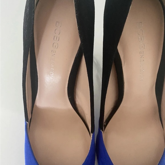 BGBGeneration cobalt blue and black pumps - PL-Bali, Size 6 - Picture 4 of 7